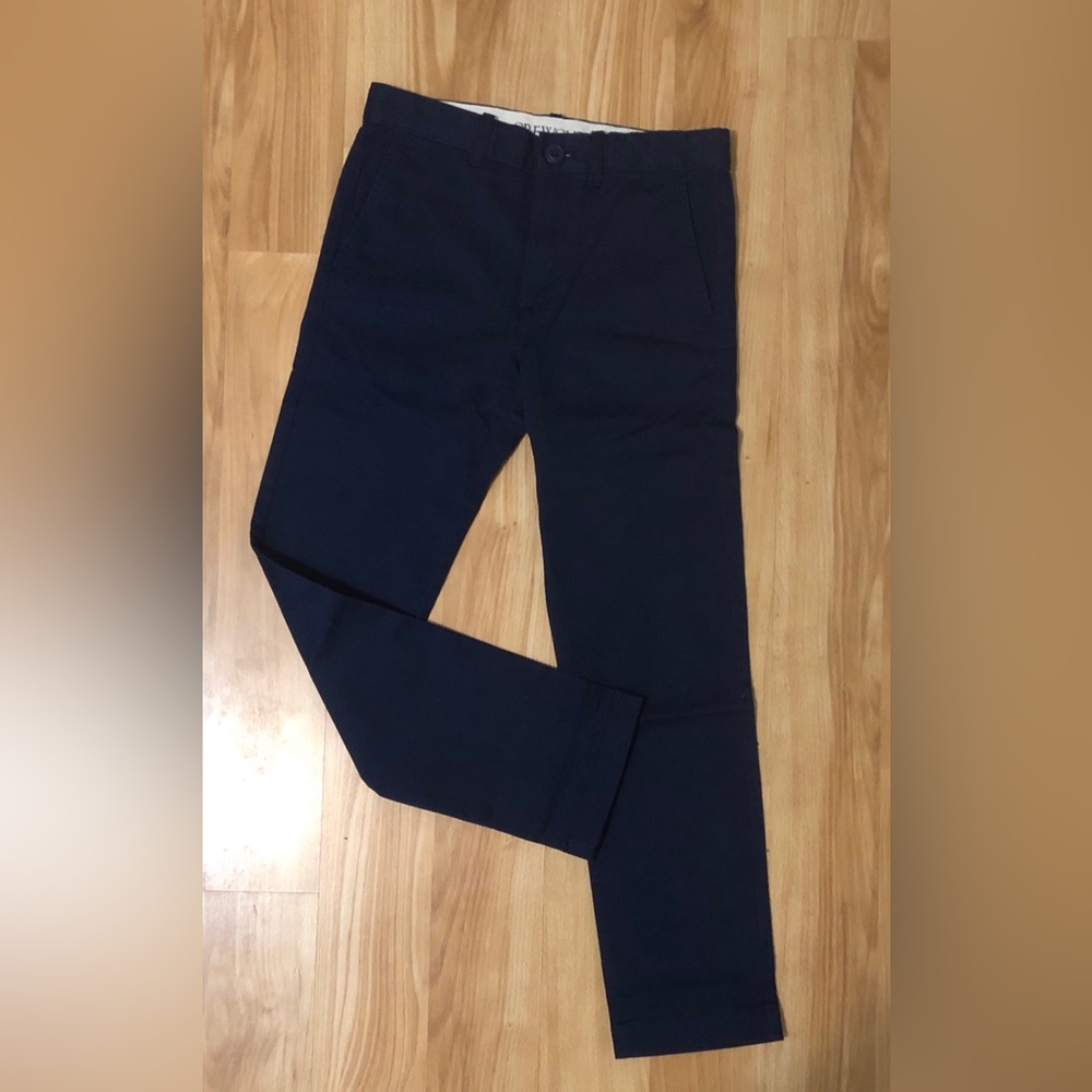 Boy’s Uniform. Crewcuts Dark Blue Chinos